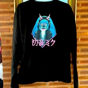 Miku long sleeve only fans. Tshirt.